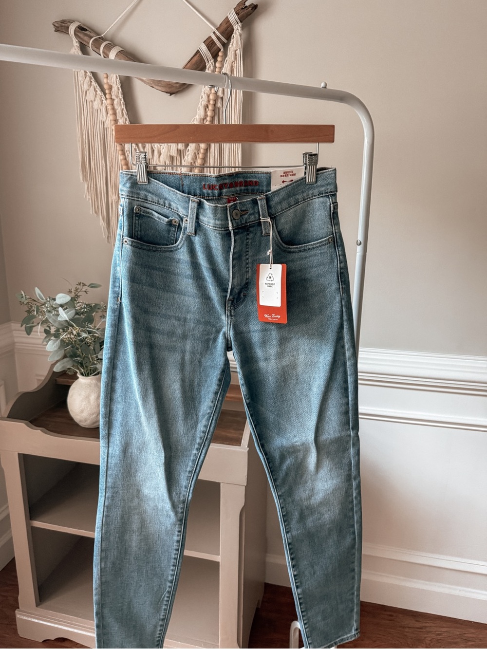 Lucky Brand Bridgette High Rise Skinny Jeans